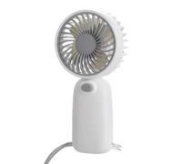 Limtula Ventilador portátil en Miniatura de Mano, Funciona con Pilas, Motor silencioso para Viajes, Escritorio de, Uso Aire, Incluye Correas, Ventilador de Bolsillo con Motor silencioso