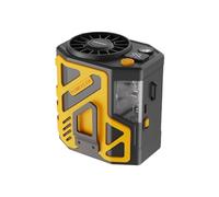 Limtula Wearable Waist Fan 6000mAh Clip Rechargable Cooling ABS Texture Portable Present For Sports Enthusiasts Waist Fan