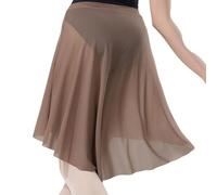 Limtula Women's Breathable Ballet Skirt Solid Color Wrap Dance for Training & Classes Women Ballet Female Wrap Solid Color Dance for Exercise