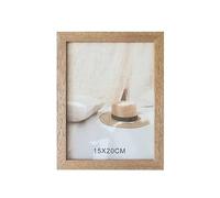 LIN HOME RS02143 Marco de Foto 15 x 20 cm para Decoración Madera MDF con Soporte y Panel Cristal