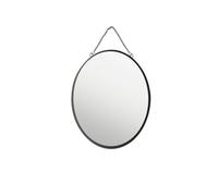 LIN HOME RS22122 Espejo Oval de Pared con Marco de Metal (Bronce)