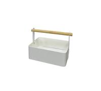 LIN HOME XZ-22262-2 Cesto de Mano Multiusos con Asas Resistentes, Organizador Ligero para Hogar y Exteriores(22 * 14 * 15)