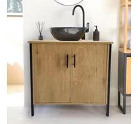 LIN HOME XZ-23012 Estantería de Almacenamiento Ajustable, Soporte Multinivel para Hogar y Oficina(Brown)