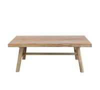 LIN HOME XZ-24897 Banqueta Rustica de Madera Reciclada - Diseño Único con Huellas del Tiempo, Sostenible y Práctico