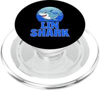 Lin Shark Family Reunion Squad Primer Apellido PopSockets PopGrip para MagSafe