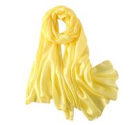 Lina & Lily Bufanda Mujer de Verano Para la Fiesta de Bodas Playa de la Tarde (Amarillo)