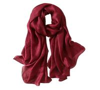 Lina & Lily Bufanda Mujer de Verano Para la Fiesta de Bodas Playa de la Tarde (Burdeos)