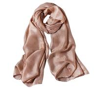 Lina & Lily Bufanda Mujer de Verano Para la Fiesta de Bodas Playa de la Tarde (Camello)