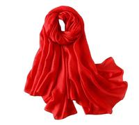 Lina & Lily Bufanda Mujer de Verano Para la Fiesta de Bodas Playa de la Tarde (Rojo)