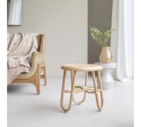 Lina - Mesa auxiliar de ratán H 40 x B 40 x T 40 cm