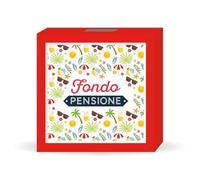 LINA OFFICINE GRAFICHE CREATIVE Salvadenero de Madera Regalo cumpleaños con la inscripción Fondo PENSIONE