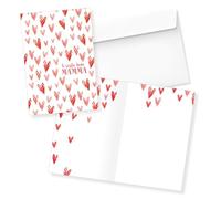 LINA OFFICINE GRAFICHE CREATIVE Tarjeta de felicitación para el día de la madre con la inscripción Felicitaciones Mamá