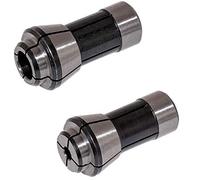 LinaLife Paquete de 2 pinzas de amoladora de 1/8 pulgadas y 1/4 pulgadas Industries sostiene cenadores/vástagos de 1/8 pulgadas y sostiene cenadores/vástagos de 1/4 pulgadas