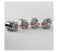 LINALIHAI Coche Tapones de Válvulas Neumáticos para MG3 2013-2018, Aleación Aluminio Auto Rueda Valvula Tapas Antipolvo con Anillo Sellador