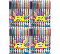 Linc Shine Sparkle Glitter Sparkle Gel Pen Set - Pack of 4 (40 Pens) - Buy Genuine Pens by E-Retail Deals Only. by Linc