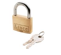 Lince 224D30-3 - Candado Latón 30Mm Extralargo Lince