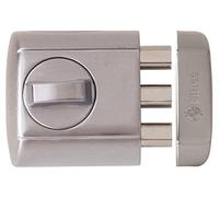 Lince 4940HC Supra Simply I Cerrojo acabado en plata I Sin Bombillo exterior I Cierre asegurado por 3 bulones I Apertura rápida y eficaz.