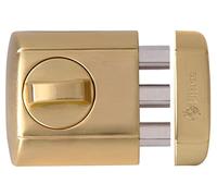 Lince 4940HL Supra Simply I Cerrojo acabado en oro I Sin Bombillo exterior I Cierre asegurado por 3 bulones I Apertura rápida y eficaz.