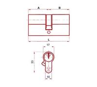 Lince - Cilindro C023030L (5550/51/52)