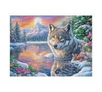 Lince del Bosque Puzzle 500 Piezas Papel Mayores Terapia Ocupacional para Relajarse Entretenimiento Sin Pantalla Más Vendido Regalo Original 500 PCS