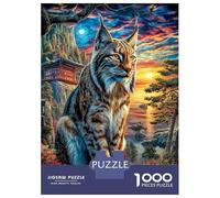 Lince Puzzles Entretenimiento Creativo Rompecabezas 1000 Piezas Obra De Arte De Juego De para Adultos Y Niños 52x38cm/1000pcs