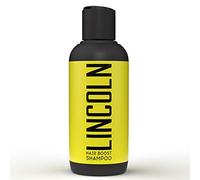 LINCOLN Champu Anticaida Hombres - Champu Hombre Anticaida para Fortalecer el Cabello - Champu Crecimiento Pelo Enriquecido con Cafeína y Aceite de Argán - Champu de Cabello Crecimiento Natural, 250ml
