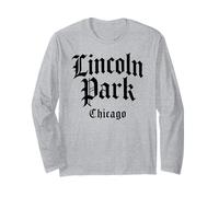 Lincoln Park Chicago Illinois Flag 773 312 Plato Hondo Pizza Manga Larga