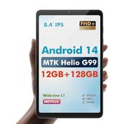 LincPlus M8 Tablet 8.4" Android 14, 12GB RAM + 128GB ROM (Ampliable a 2TB), Helio G99, Pantalla IPS 90Hz, Batería 6000mAh, Carga Rápida 20W, Widevine L1- para Trabajo y Entretenimiento