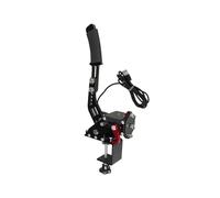 LinCys KANGYEBAIHUODIAN Juego de Carreras Universal USB Freno de Mano SIM y Soporte de Abrazadera de fijación Apto for PS4/PS5 Apto for Logitech G29 PC Todos los Volantes Disponibles (Color : Black)