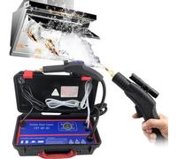 LINCYS Limpiador A Vapor Alta Presión, Vaporizador 1700w/3500w para Limpiar Azulejos Lechada, Máquina Limpieza Campana Extractora Cocina Aire Acondicionado Doméstico Comercial,110V-1700W