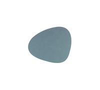 LIND DNA Mantel de cuero Nupo 37x44cm (Azul claro) azul claro