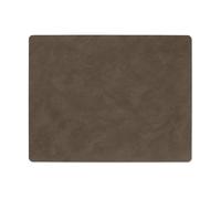 LIND DNA Mantel individual Corduroy square L Caviar