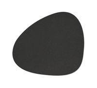 LIND DNA Mantel individual Core curvo L Flecked anthracite