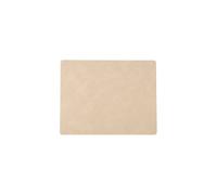 LIND DNA Mantel individual de cuero Nupo rectangular 35x45cm camel