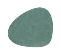 LIND DNA Mantel individual Hippo curvo verde pastel