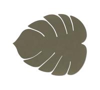 LIND DNA Mantel individual Monstera Leaf Nupo L Army green