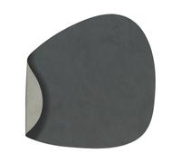 LIND DNA Mantel individual Nupo reversible curve L gris antracita-gris claro