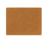 LIND DNA Mantel individual Nupo square L Burned curry