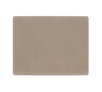 LIND DNA Mantel individual Serene cuadrado L 35x45 cm Mole Grey
