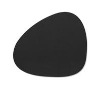 LIND DNA Mantel individual Serene curvo S 24x28 cm Black