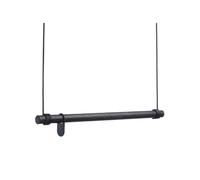 LIND DNA Perchero Swing Oak black. m. cuerda negra