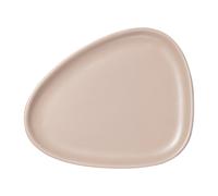 LIND DNA Platillo Curve Stoneware 19x22 cm Sand