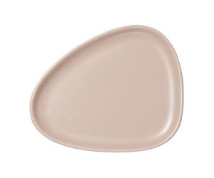 LIND DNA Platillo Curve Stoneware 19x22 cm Sand