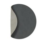 LIND DNA Posavasos circular Cloud reversible 1 pieza gris antracita-gris claro