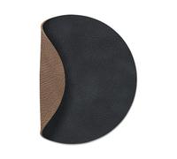 LIND DNA Posavasos circular Cloud reversible 1 pieza negro-marrón