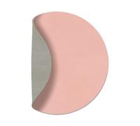 LIND DNA Posavasos circular Cloud reversible 1 pieza rosa-gris claro