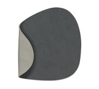 LIND DNA Posavasos curvo Nupo reversible 1 pieza gris antracita-gris claro
