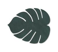 LIND DNA Posavasos Monstera Leaf Nupo verde oscuro