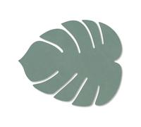 LIND DNA Posavasos Monstera Leaf Nupo verde pastel