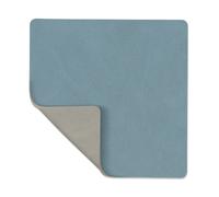 LIND DNA Posavasos Nupo reversible square azul claro-gris claro